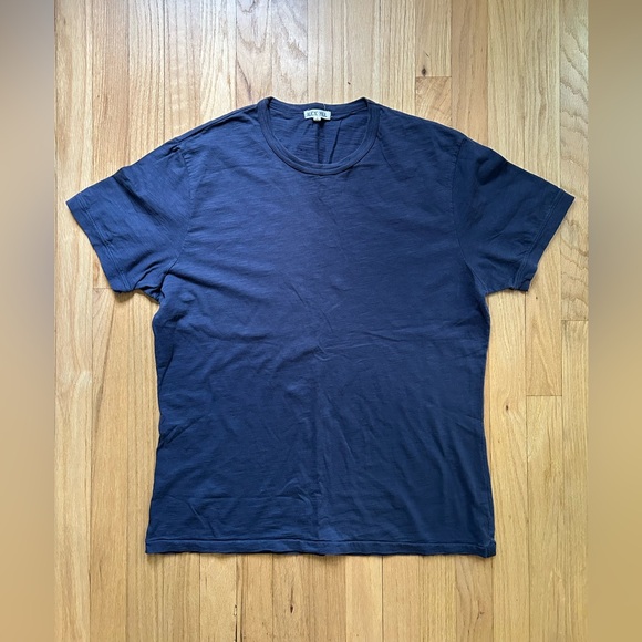 Alex Mill Navy Blue Crew Neck T-Shirt - Picture 1 of 5